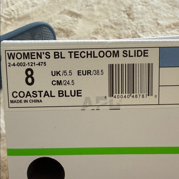 APL (Athletic Propulsion Labs) Techloom Coastal Blue Slides - Picture 6 of 7